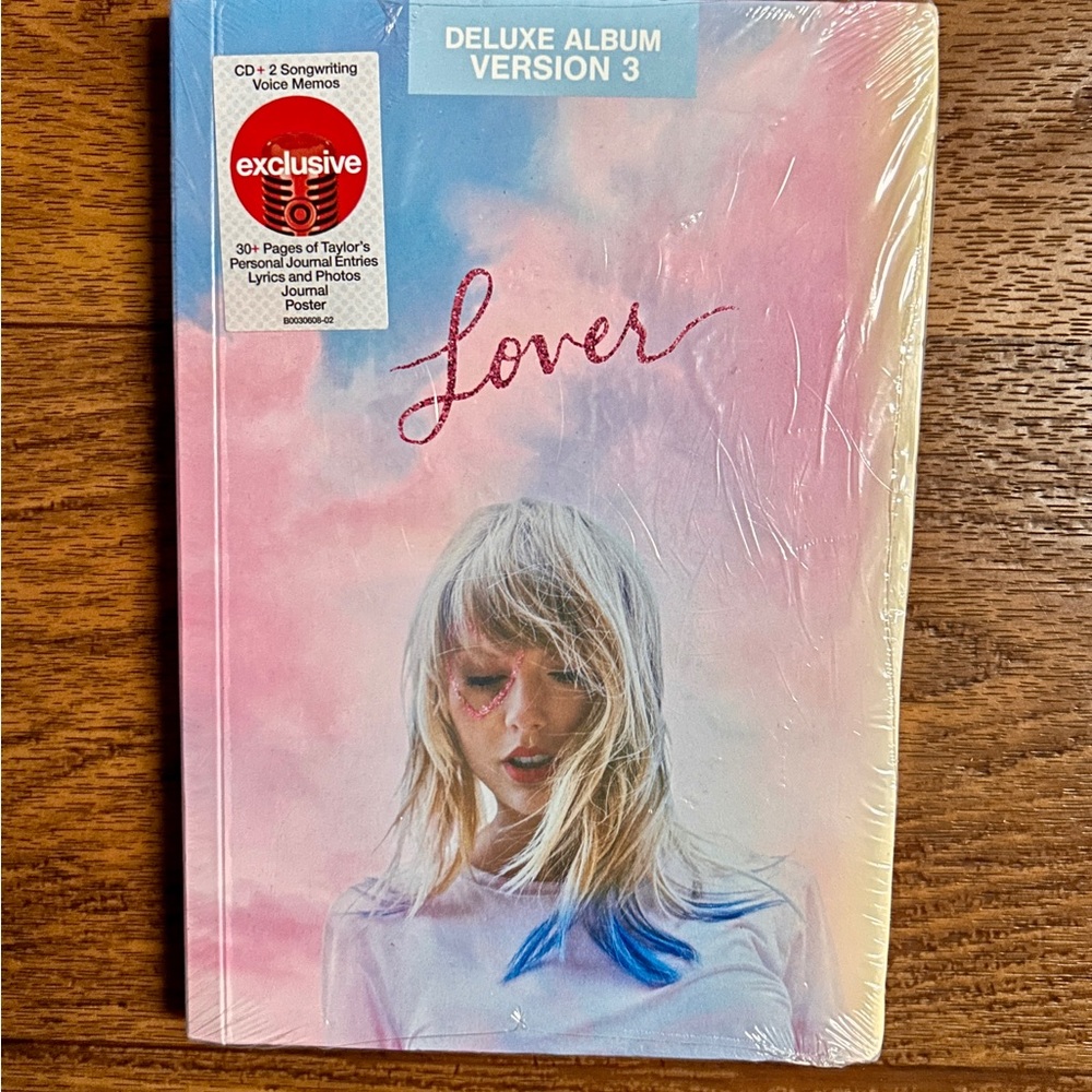 Taylor Swift Lover Deluxe Edition Target Exclusive Version 3 CD ~ New & Sealed